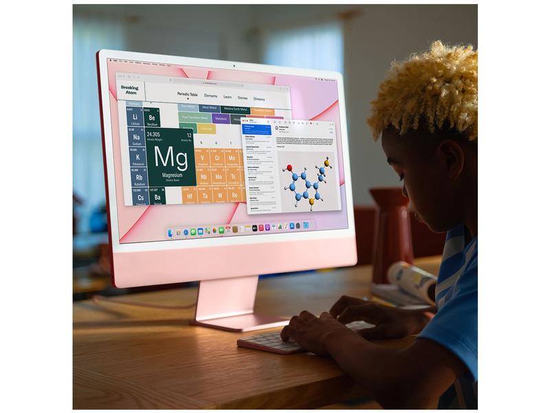 iMac 24” Tela Retina 4.5K Apple M1 (8 CPU e 8 GPU) - 512GB com